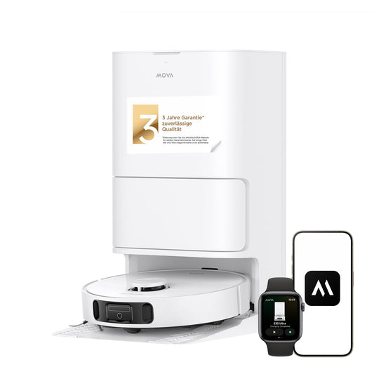 Mova E30 Ultra Saugroboter 7000Pa mit Wischfunktion
