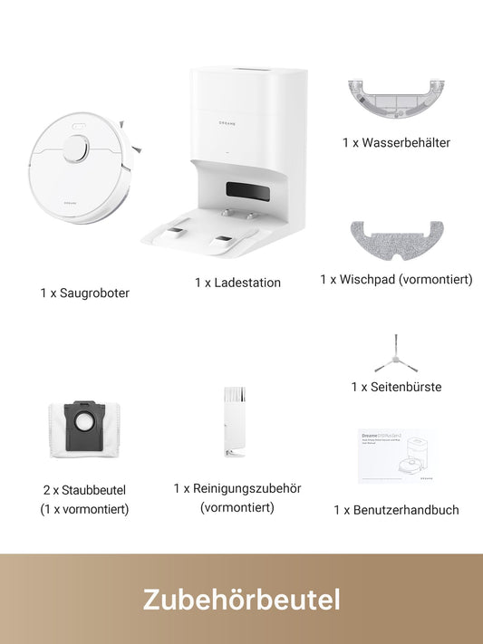 Dreame D10 Plus Gen 2 Saugroboter 6000Pa mit Wischfunktion