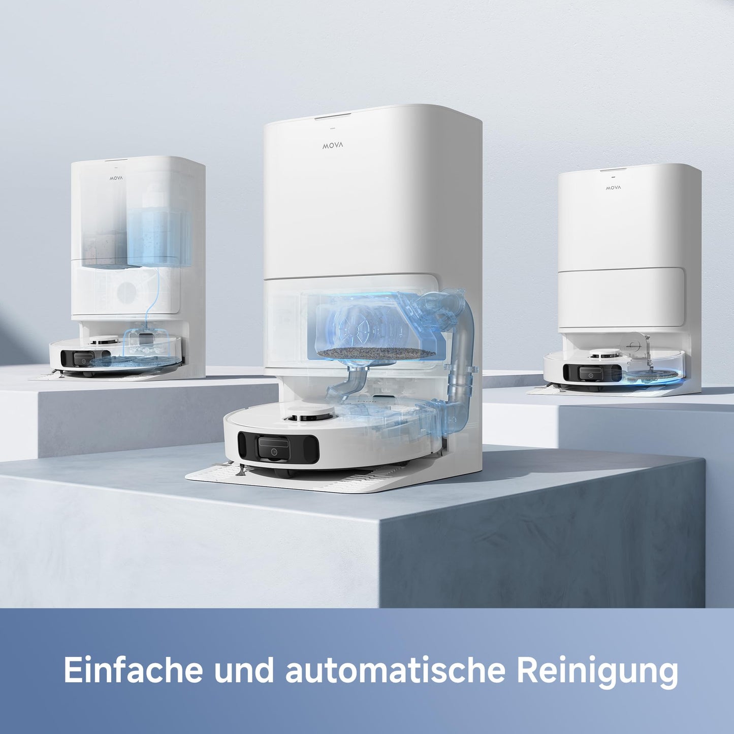 Mova E30 Ultra Saugroboter 7000Pa mit Wischfunktion
