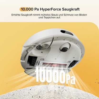 Roborock Q7 M5 Saugroboter 10000Pa mit Wischfunktion Weiß