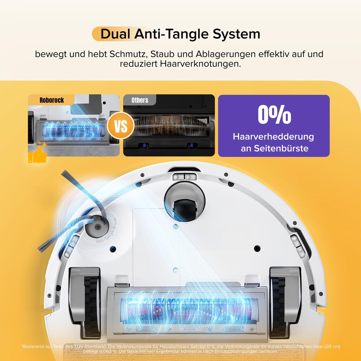 Roborock Q7 M5 Saugroboter 10000Pa mit Wischfunktion Weiß