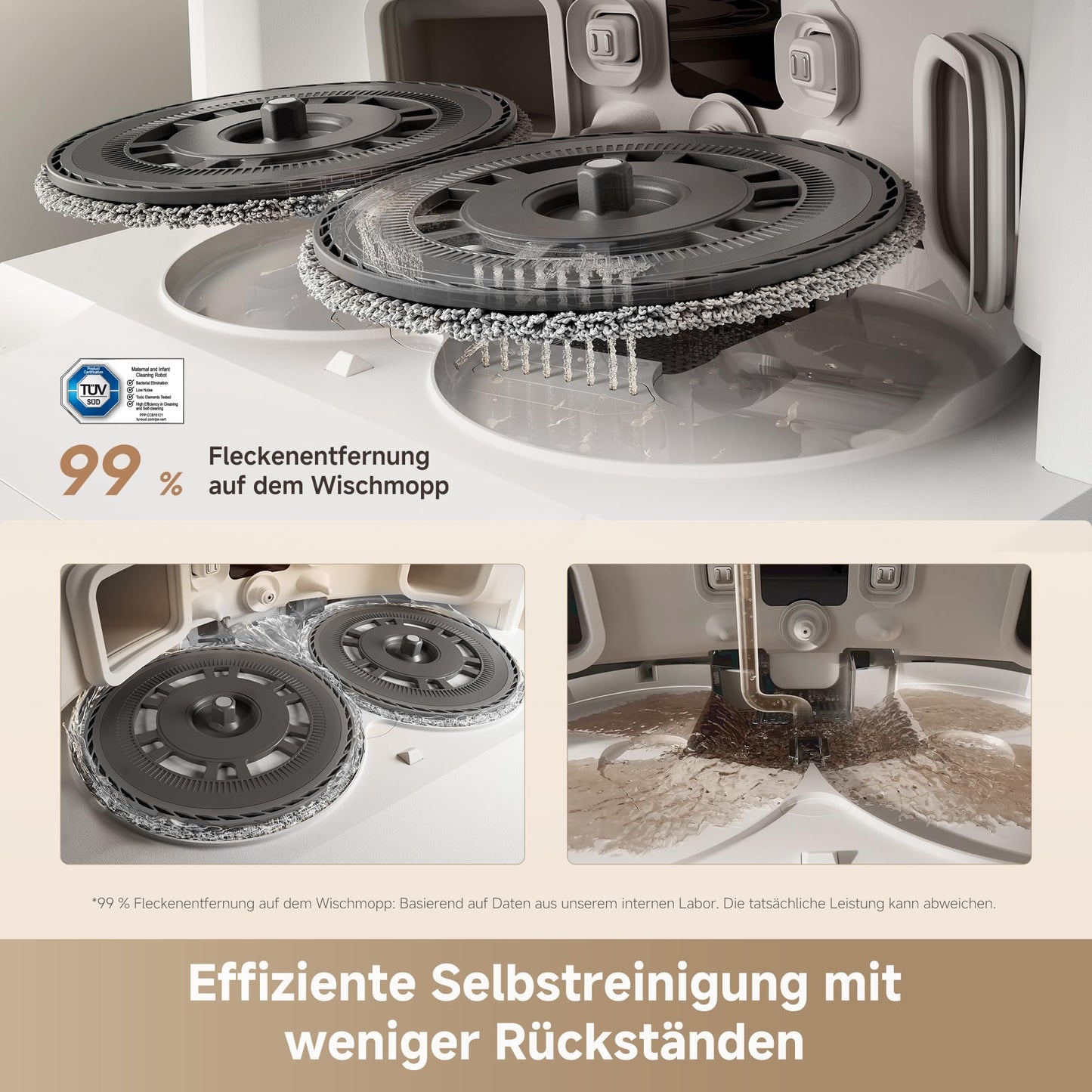 Dreame L10s Ultra Gen 3 Saugroboter 25000Pa mit Wischfunktion