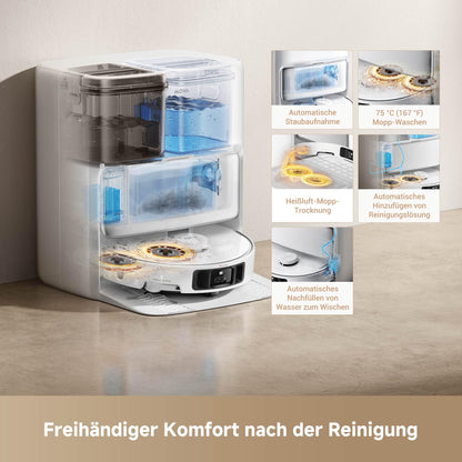 Mova P50 Pro Ultra Saugroboter 19000Pa mit Wischfunktion