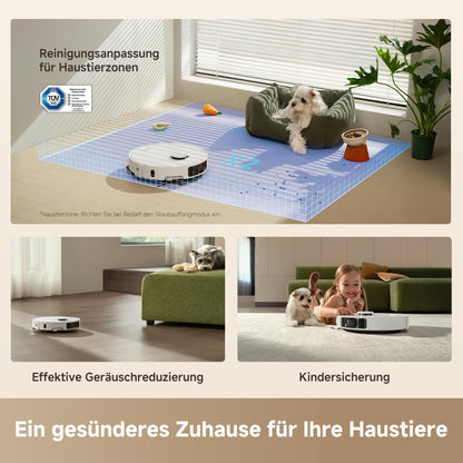 Dreame L10s Ultra Gen 3 Saugroboter 25000Pa mit Wischfunktion