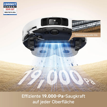 Mova P50 Pro Ultra Saugroboter 19000Pa mit Wischfunktion